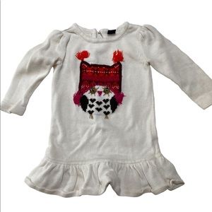 Baby Gap Owl Sweater sz. 12-18 months